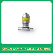 Mini Pneumatic diaphragm valve welded DIN